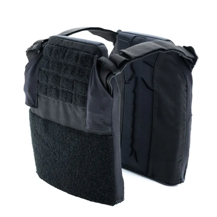 [TPC-1-MD-BLK] Thorax Plate Bags (Black) Haley Strategic (M)