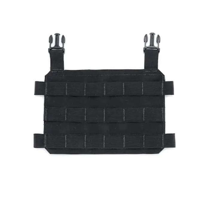 [TPC_MP-1-MD-BLK] Thorax MOLLE Placard (Black) Haley Strategic (M)