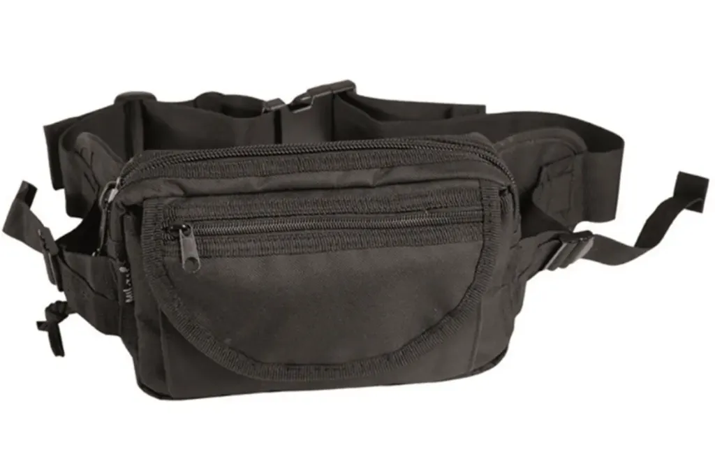 [13513002] Large Hip Bag (Black)