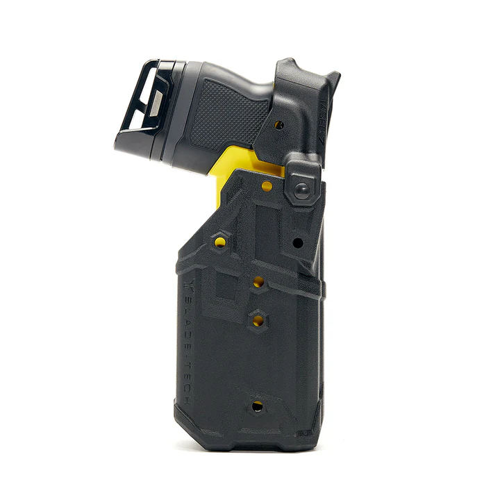 Duty Holster Level II for Taser 10 on Tek-Lok (Black) Blade-tech (Gauche)