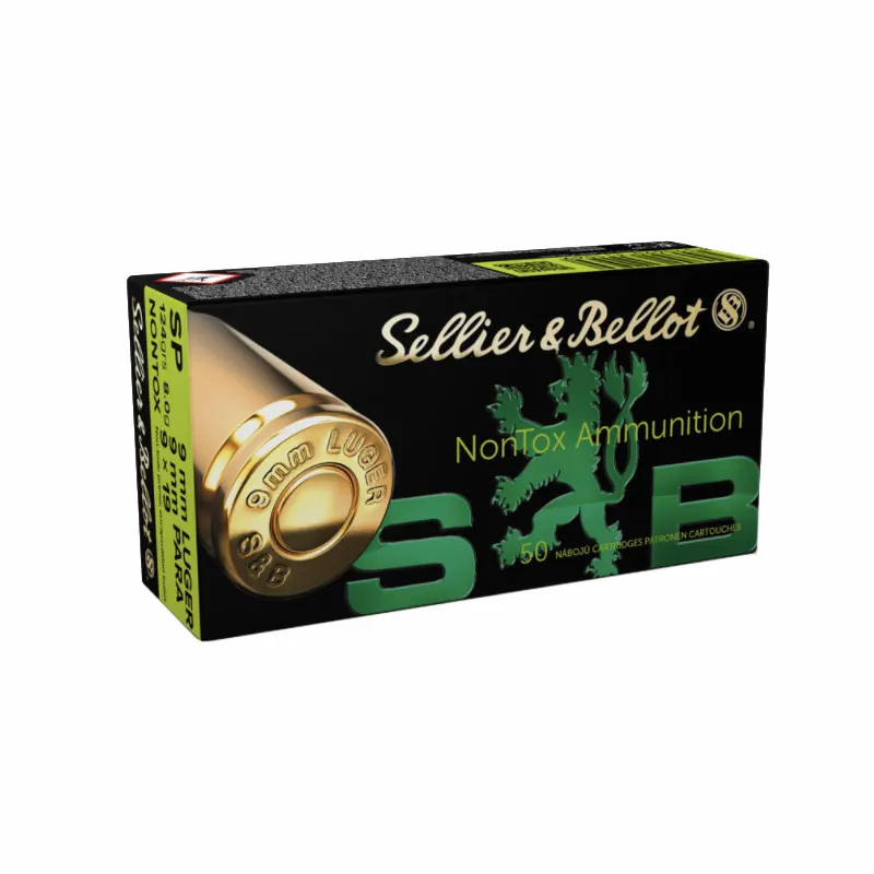 9mm Luger Nontox TFMJ 124 grs