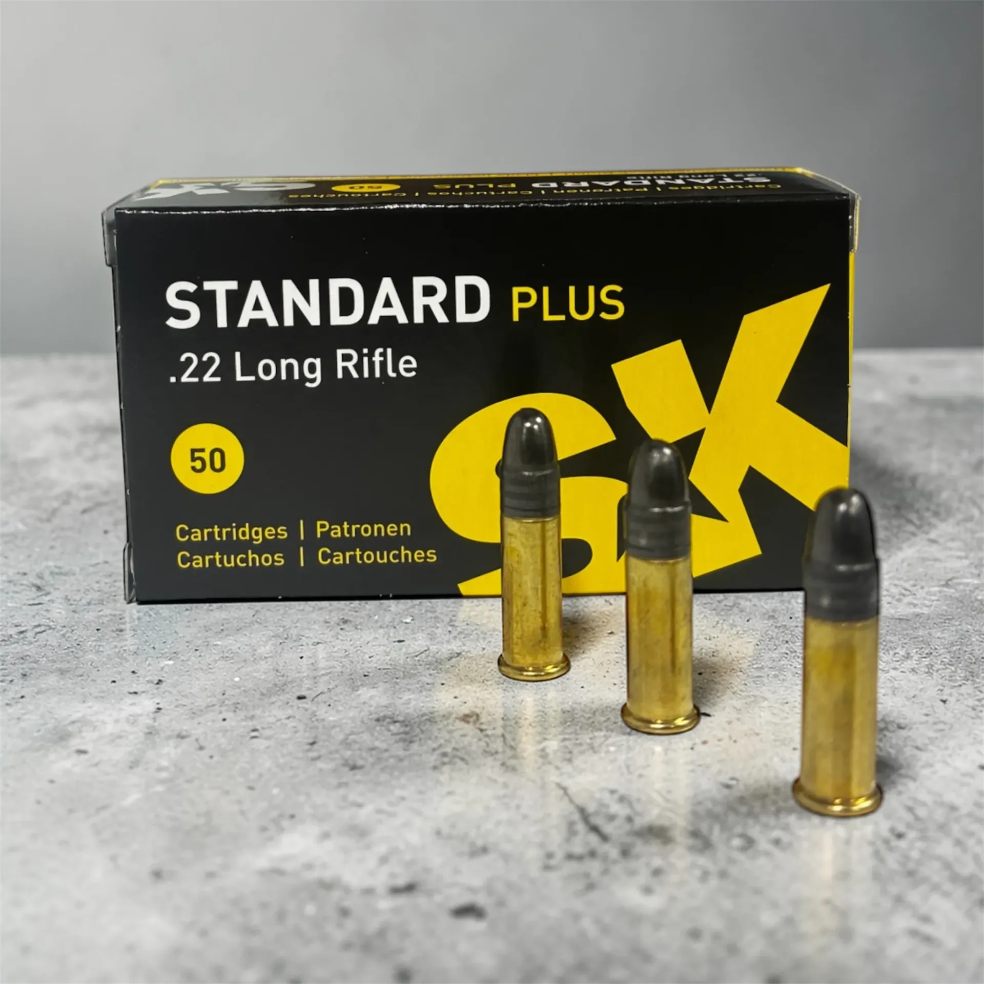SK .22LR 40 Grains Standard Plus, 50 Rounds,