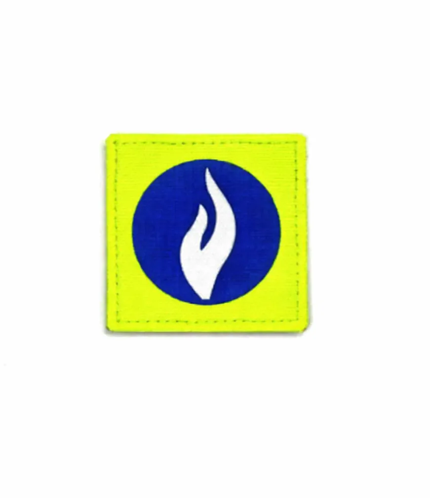 Belgian Police Logo Patch (Yellow)