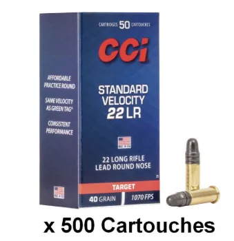 CCI 35 Calibre 22LR Standard (500pcs)