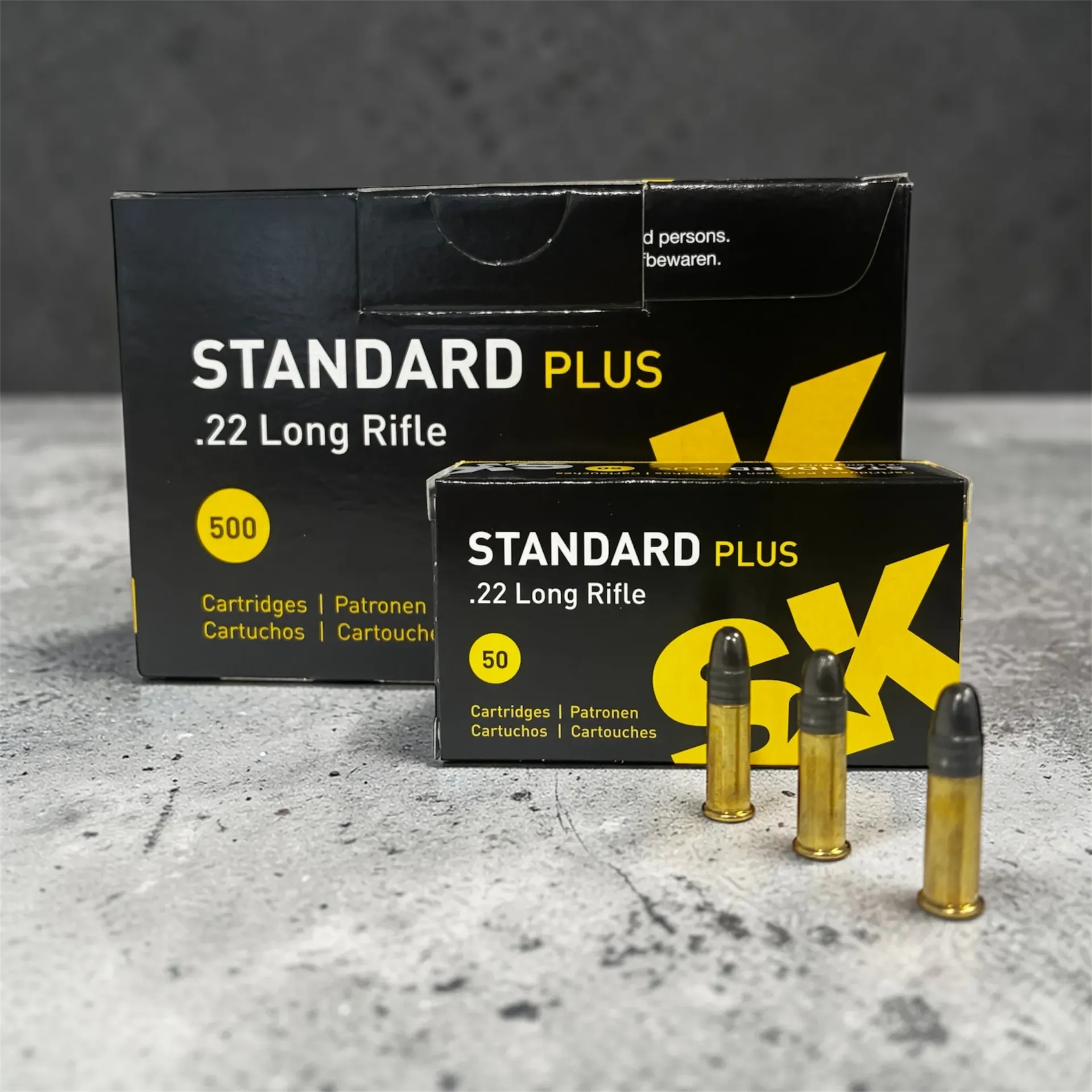 SK .22LR 40 Grains Standard Plus , 500 Rounds,
