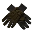 Fleece Gloves with Leather