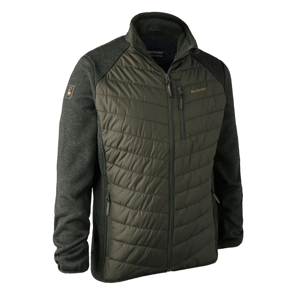 [5572-393-S] Moor Padded Jacket with knit (Timber) Deerhunter (S)