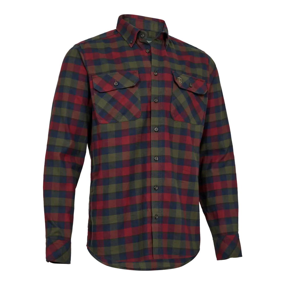 [8196-48196-39/40] Cooper Shirt (Red Check) Deerhunter (39/40)