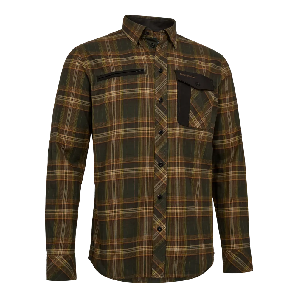 [8274-38274-39/40] Bennett Shirt (Green Check) Deerhunter (39/40)