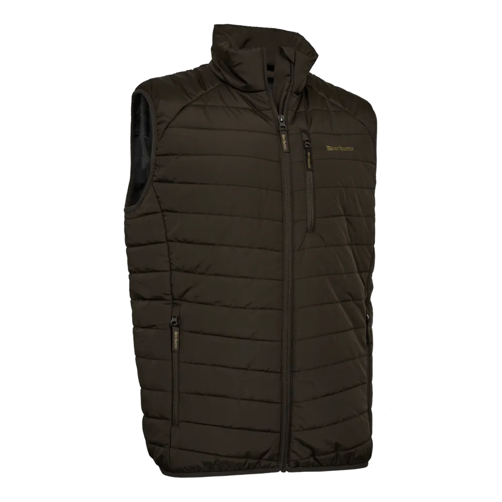 Moor Fully Padded Waistcoat (Brown Leaf) Deerhunter