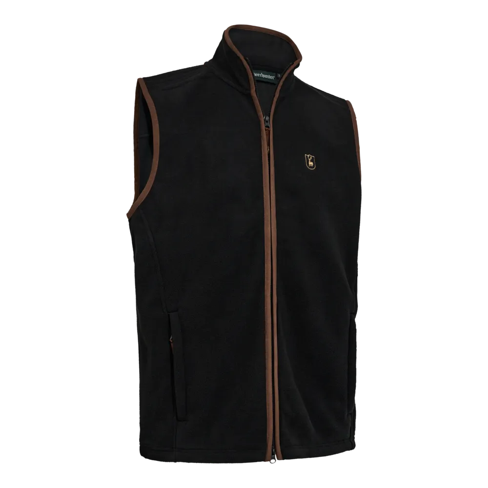 [4637-994-S] Cumbria Fleece Waistcoat (Anthracite Grey) Deerhunter (S)