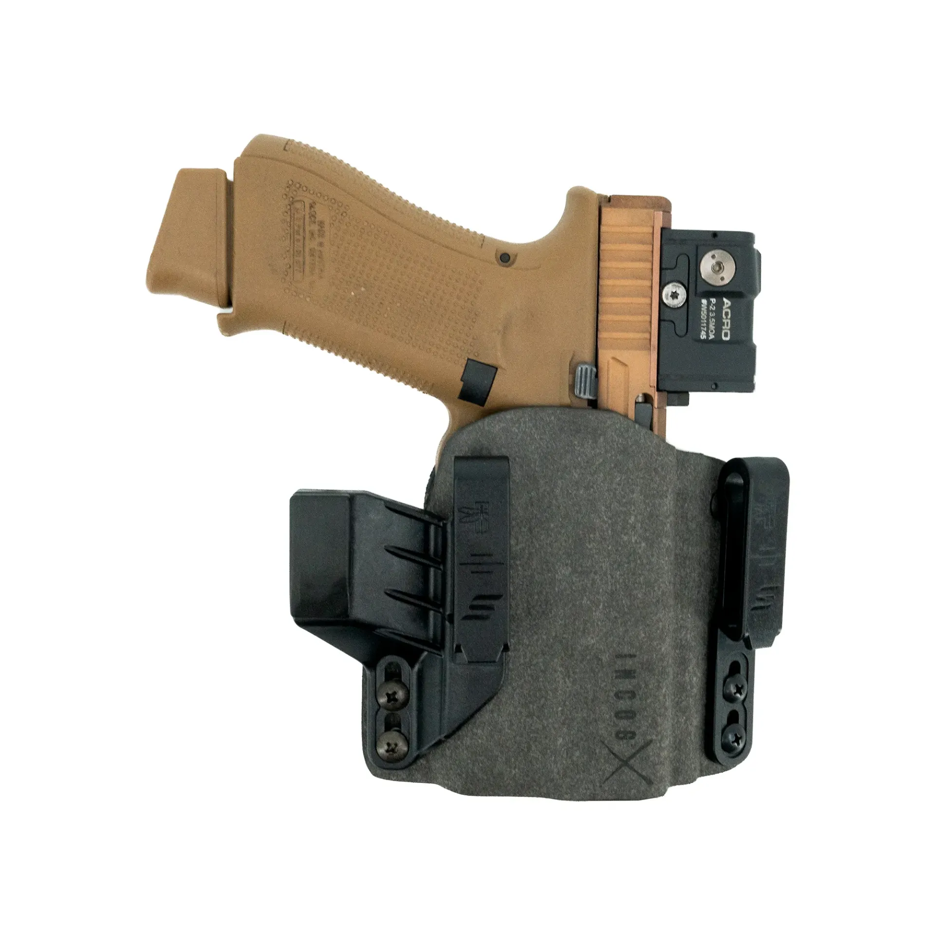 [SL_ICH_G1719_L1_L H-1-1-GRY] Incog X Holster for Glock G17/19 Compact Light (Grey) - Haley Strategic/Safariland (Left Hand)
