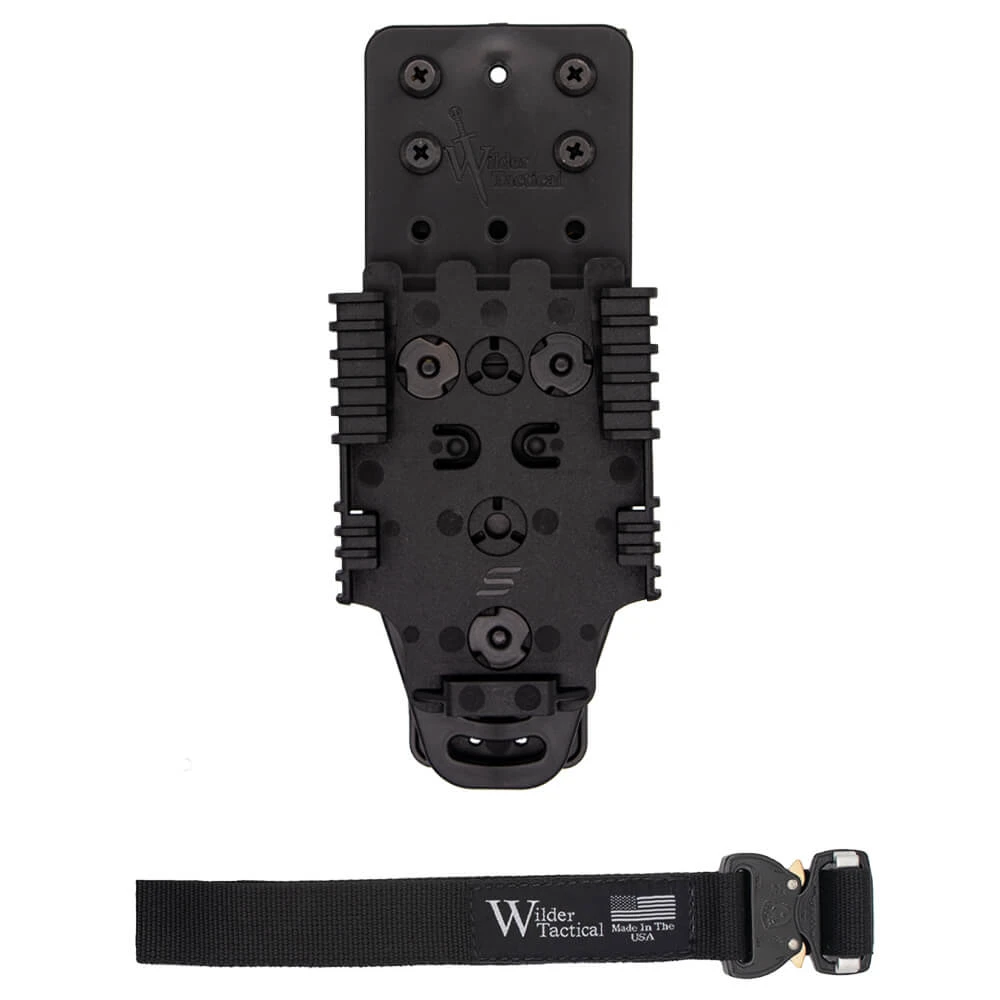 Multi Holster Platform Kit V2 (Black Leg Strap) Wilder Tactical