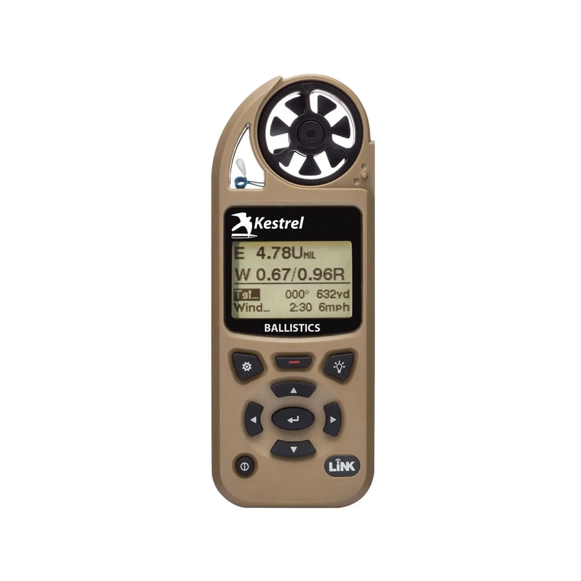 [0857BLTAN] Kestrel 5700 Ballistics Weather Meter with LiNK (Tan)
