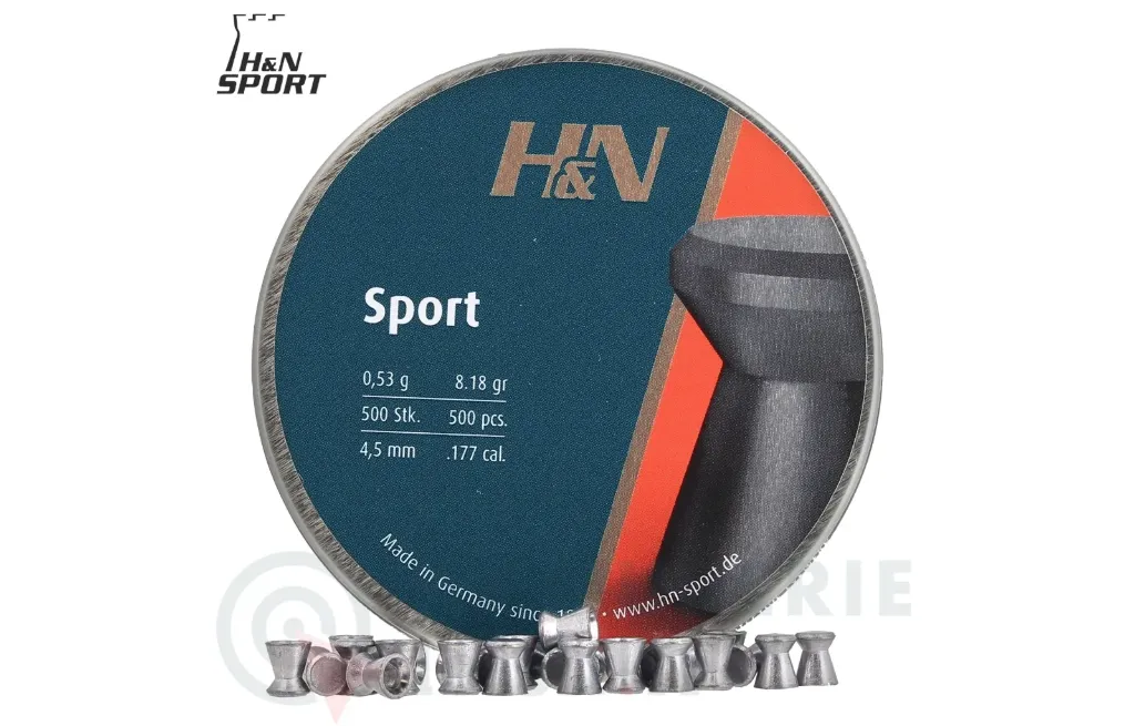 HN plomb Sport 4,5mm (0,53gr) 500stk
