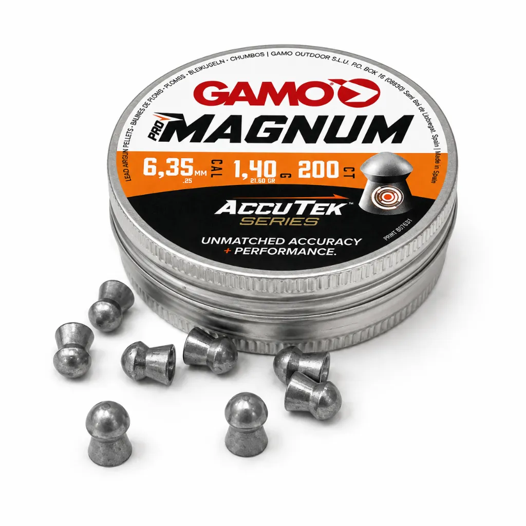 GAMO plomb ProMagnum   Cal 6,35 .25  1.4g (200pc)