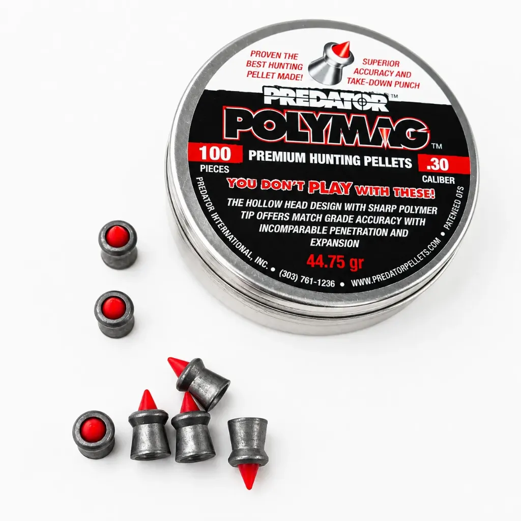 Plombs JSB Predator Polymag - 7.62mm 2.9 GR (100pcs)