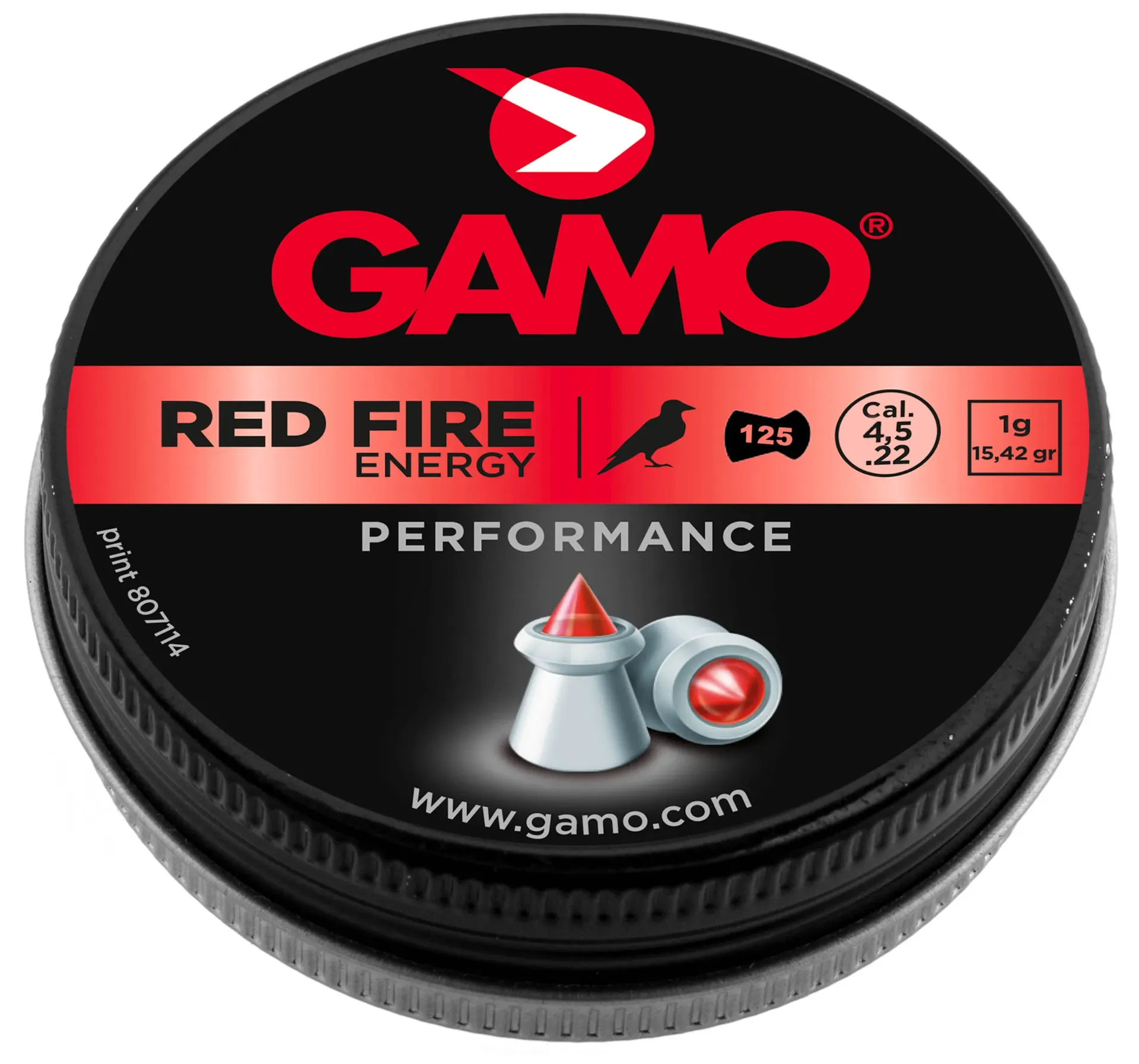 GAMO plomb Red fire Performance  Cal 4,5 .177 (125pc)