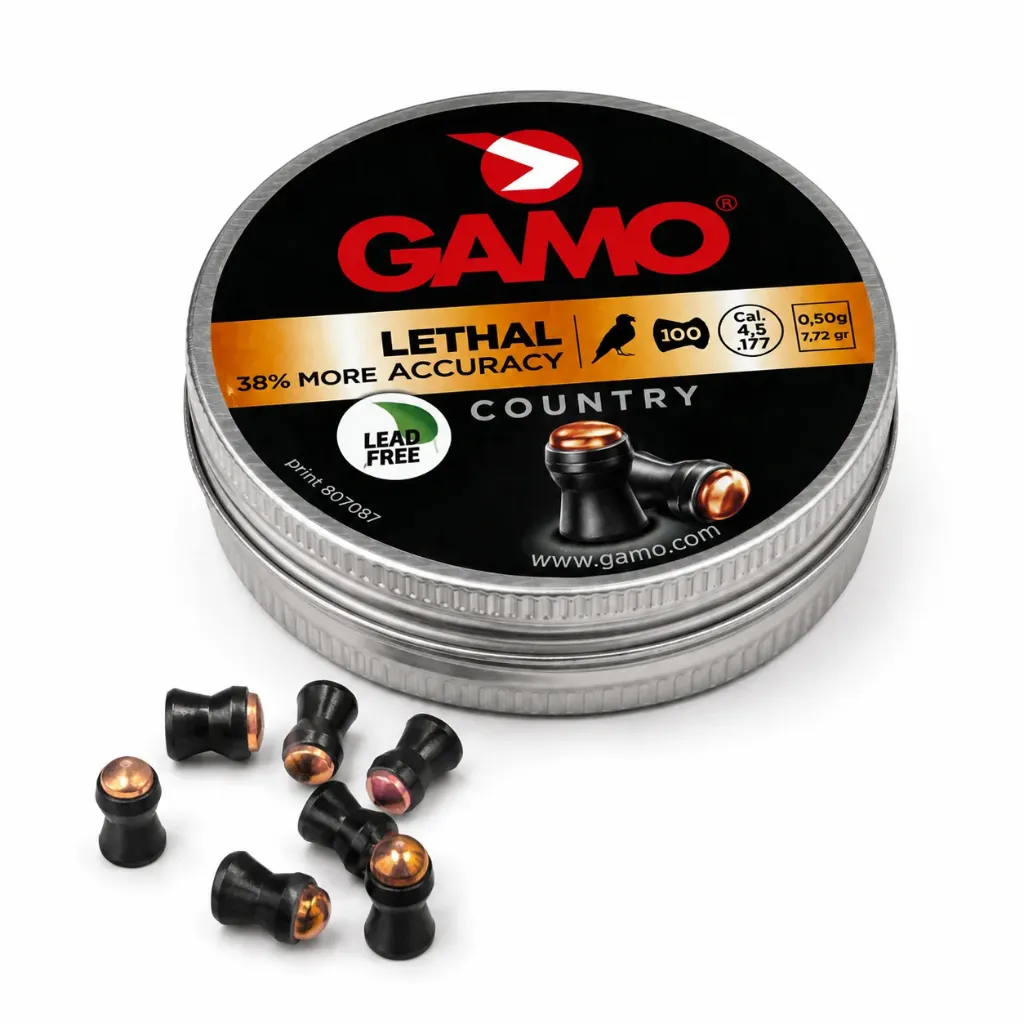 GAMO plomb Lethal Country  Cal 4,5 .177 (100pc)