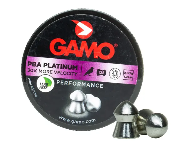 GAMO plomb PBA Platinum Performance  Cal 4,5 .177 (125pc)