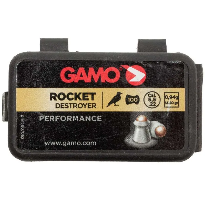 GAMO plomb Rocket destroyer Performance  Cal 5,5 .22 (100pc)