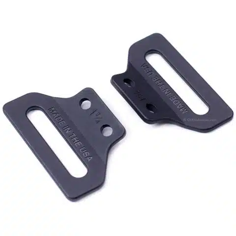 Pair Of Closed Wings For Belt (1.5"-3.80cm) w/Screws (OWB) - TRB Holsters