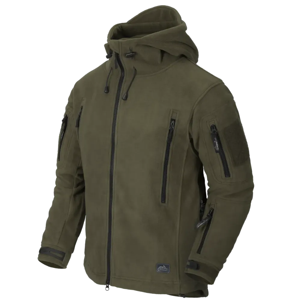 Patriot Jacket - Heavy Fleece (Olive Green) - Helikon-Tex