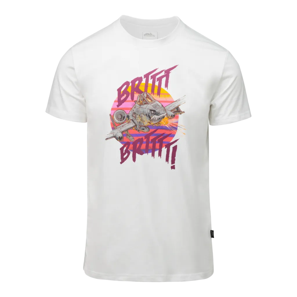 [TS-ADZ-CO-20-B05] T-shirt A10 Warthog (White) - Helikon-Tex (L)
