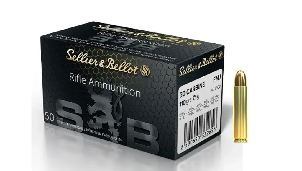 CAL 30 Carbine FMJ - 110grs 7.1g (50pcs) - Sellier & Bellot