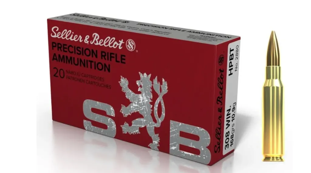 308 WIN HPBT - 168grs 10.9g (20pcs) - Sellier & Bellot