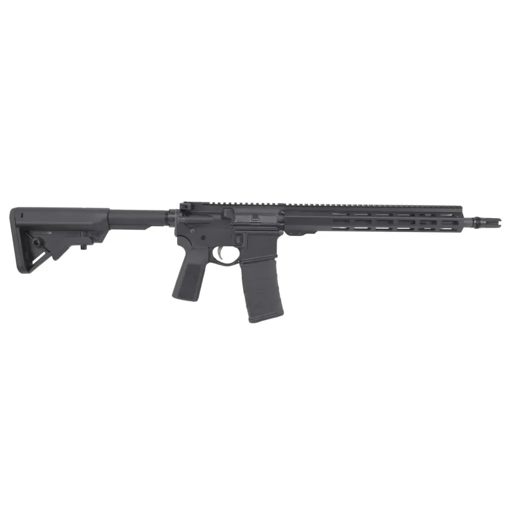 M4-EXO3 Rifle - 14.5" MidGas 5.56, 13" EXO3 rail, w/ Pin and Welded Plan B Flash Hider (Anodized Black) Sons Of Liberty