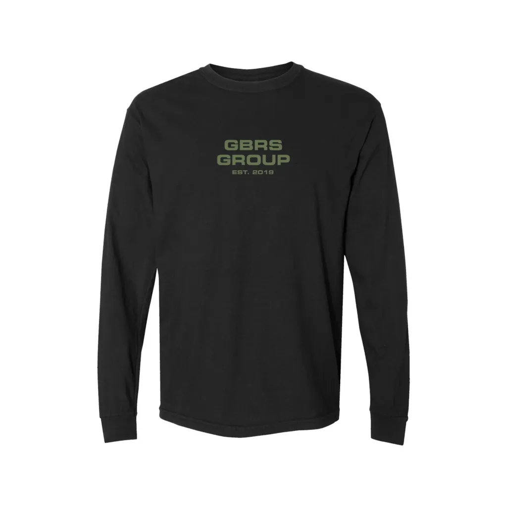 Group Instructor Long Sleeve Shirt (Black/OD Green) - GBRS Group (M)