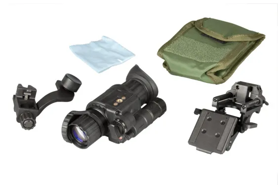 [11W14122153011HR] Wolf-14 HR – Night Vision Monocular Gen 2+ P43-Green Phosphor "Level 1" FOM 1200 Non Autogated -AGM