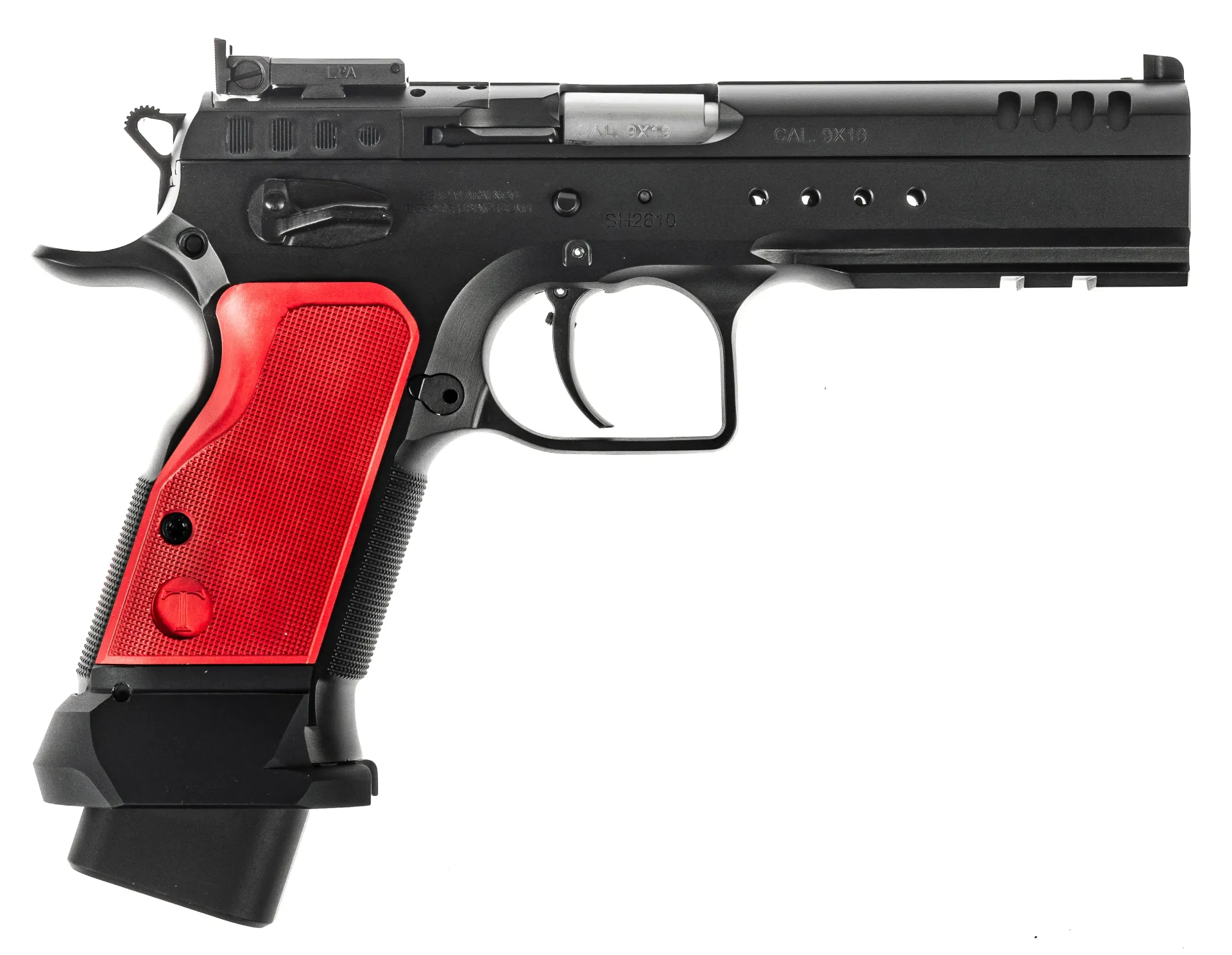 Limited K Optic Ready 9x19 Pistol (Black/red) - Tangfolio