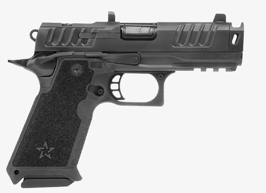 Pistolet P4X DLC BARREL Trijicon Night Sights - Magwell (3 chargeurs) - Staccato