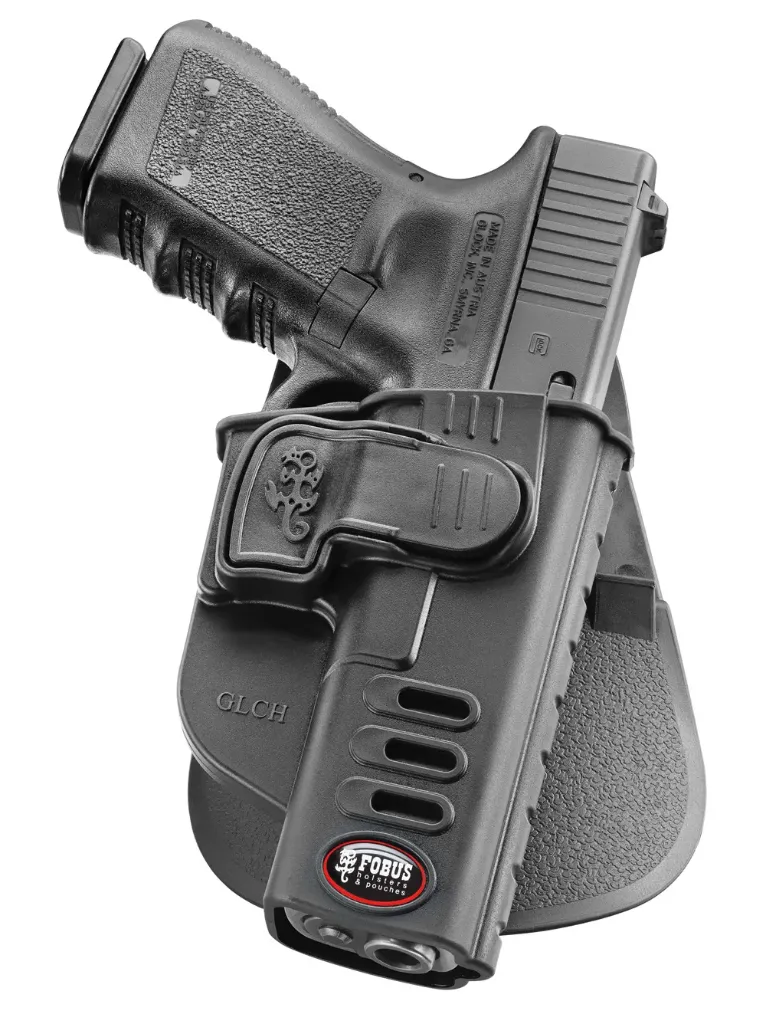 Paddle Trigger Locking Holster for Glock 17/19 (Black) Fobus