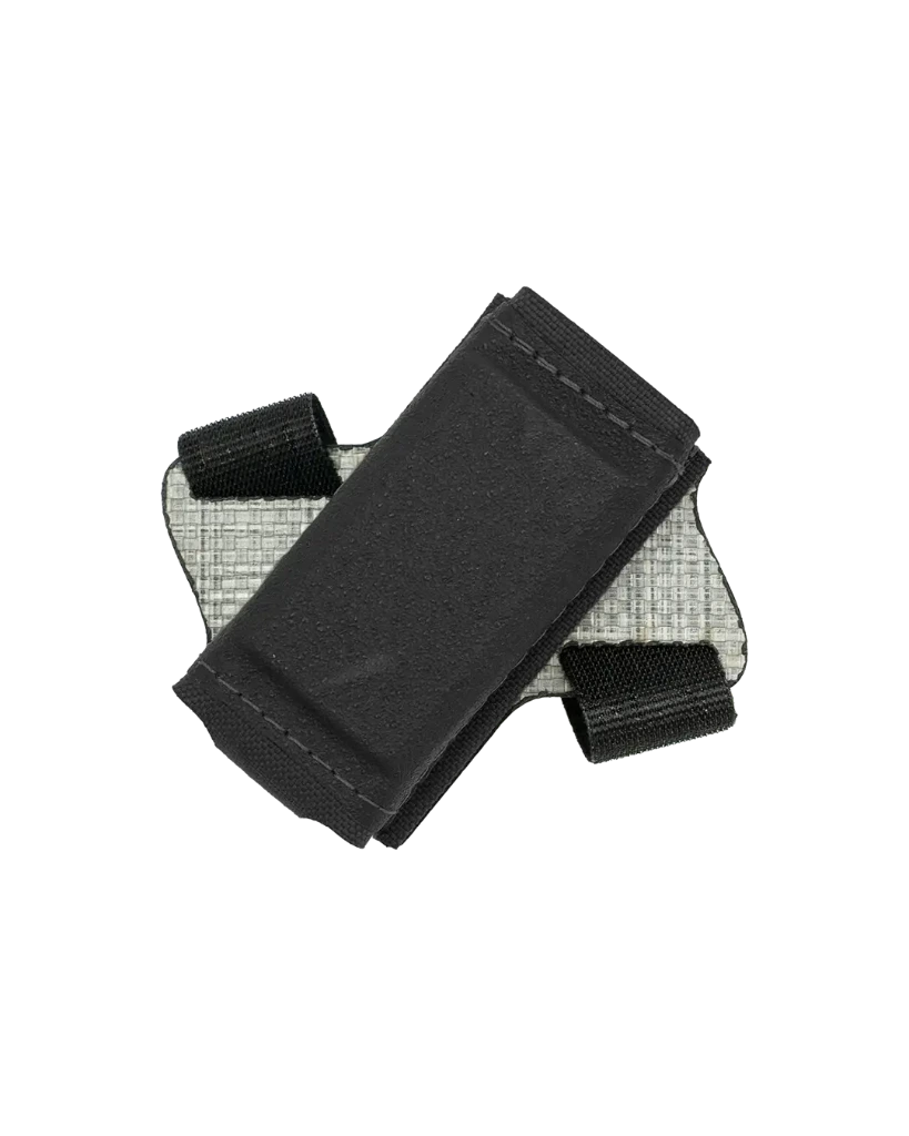 Single 40° Angled Pistol Pouch KYWI Magnet (Black) Esstac
