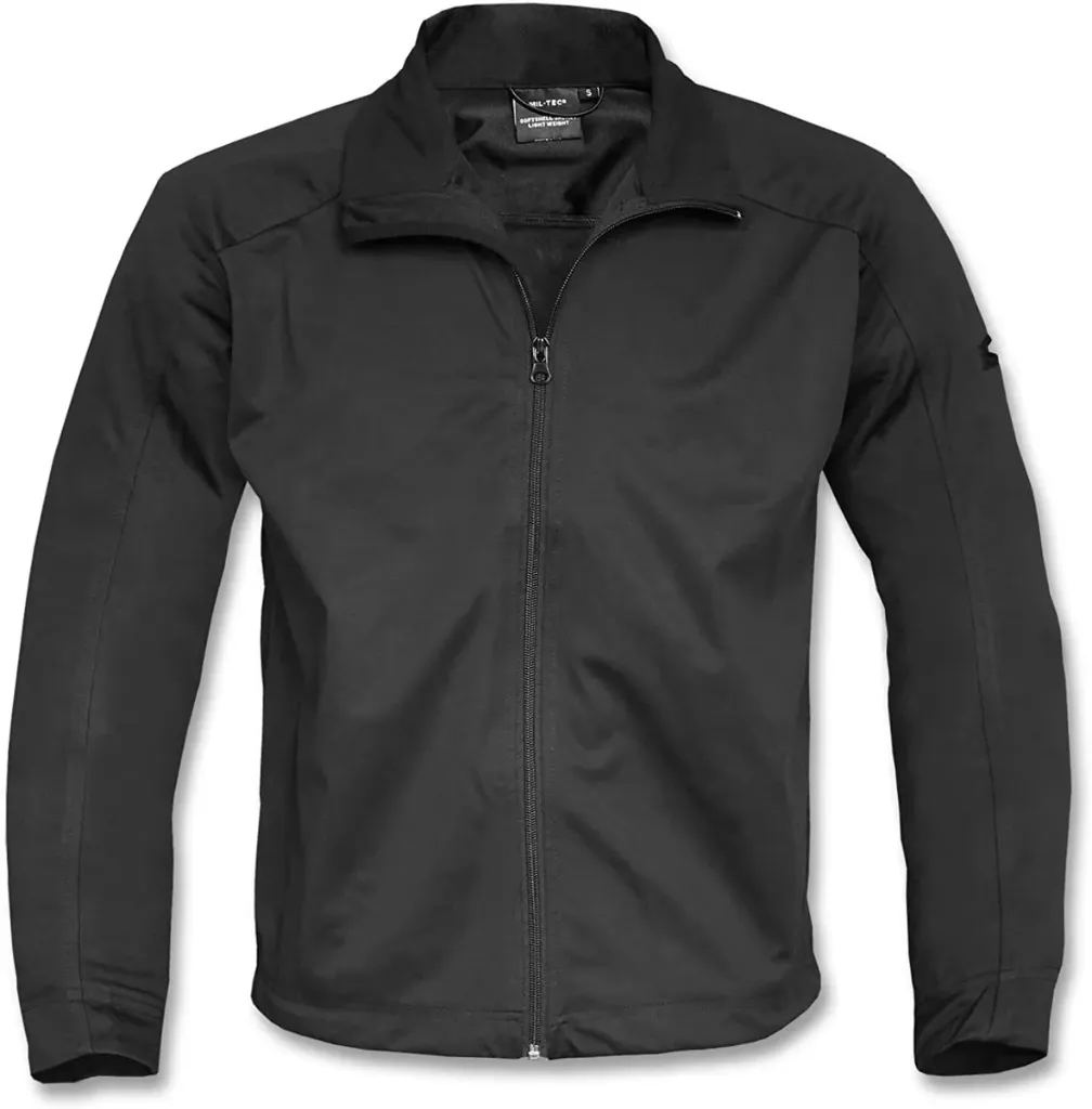 lightweigt softshell jacket black (XL/XXL)