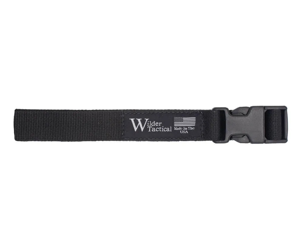 1" Webbing Leg Strap w/Plactic Buckle - Wilder Tactical 