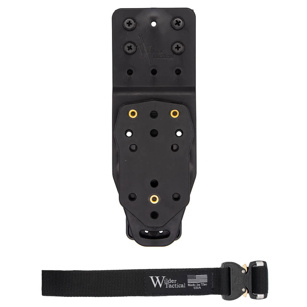 [MHPBKUABMC] Multi Holster Platform Kit V2 (Black Leg Strap) Wilder Tactical (None)