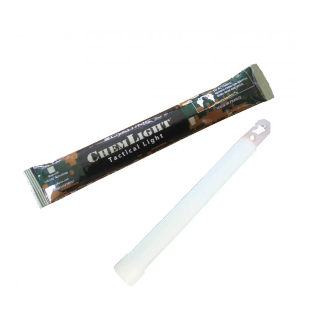 ChemLight 6inch 15cm Lightstick White
