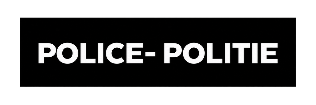 PVC Patch 'Police-Politie'