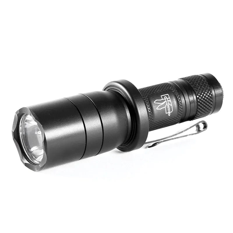 [LIGHT_D3FT-1-1-BLK] D3FT Handheld Combat Light - Surefire (Black)