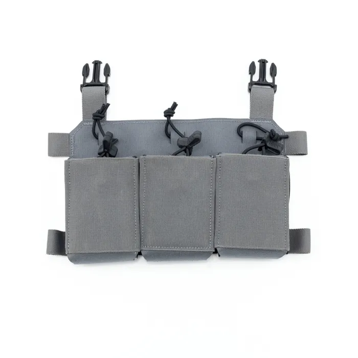 Thorax Triple Rifle Mag Placard w/ MP2 (Grey) Haley Strategic
